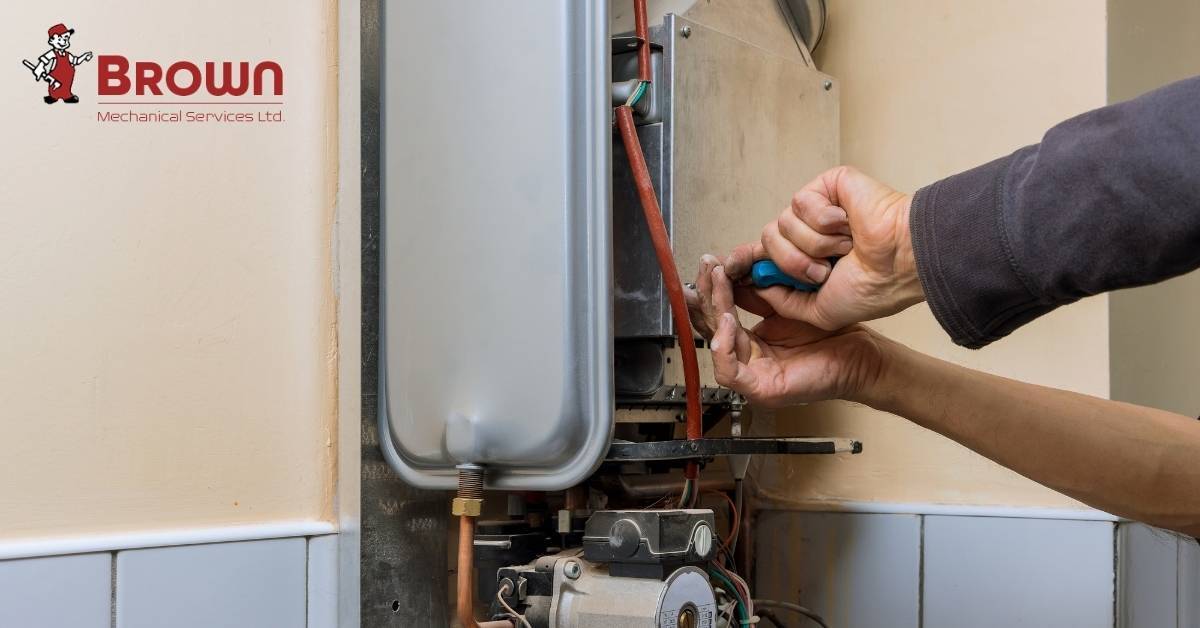 Specialized Water Heater Services - Brown Mechanical Services