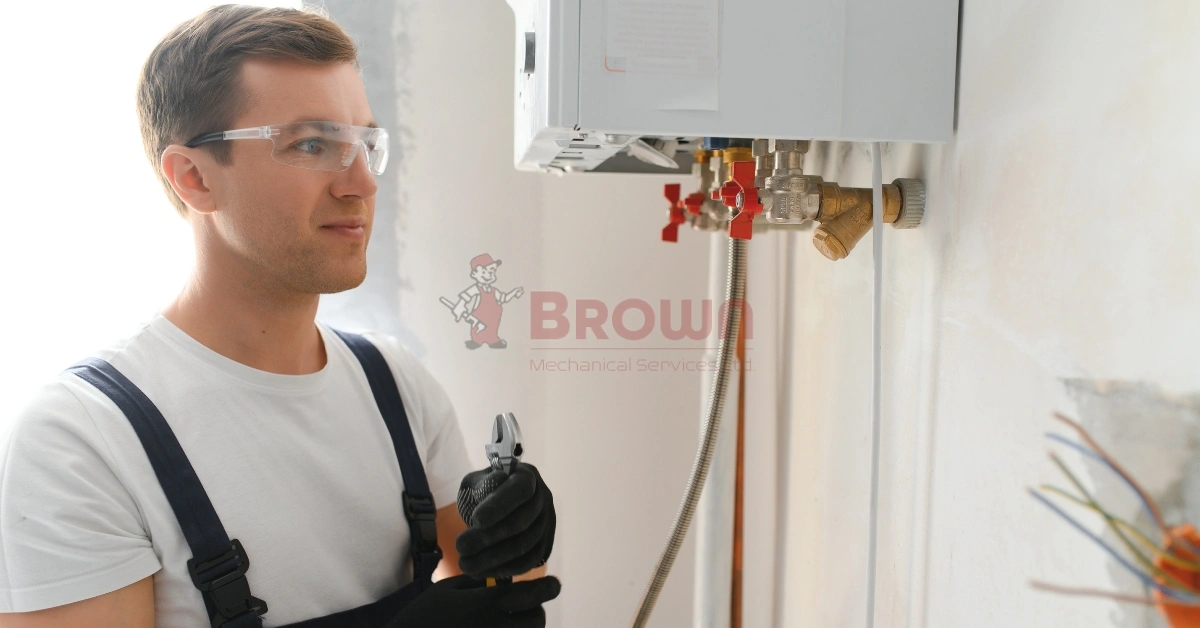 Tankless Hot Water Heater - Brown Mechanical Services